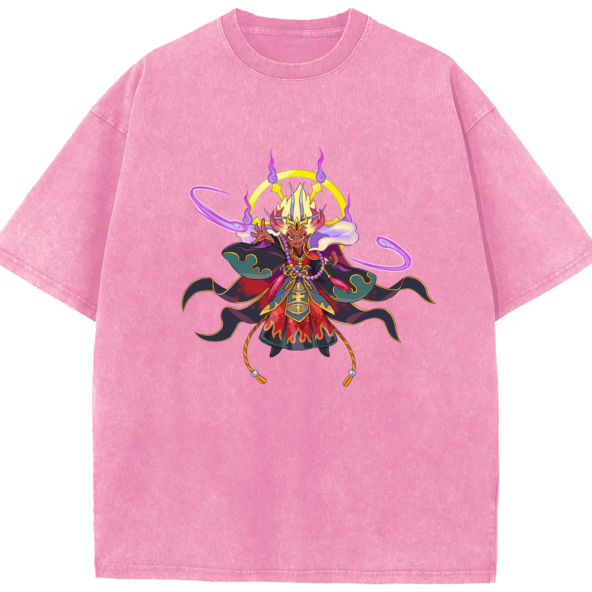（画像用） 妖怪ウォッチ Yo-kai Watch 綿100% ヴィンテージ風 半袖Tシャツ（フロントプリント）